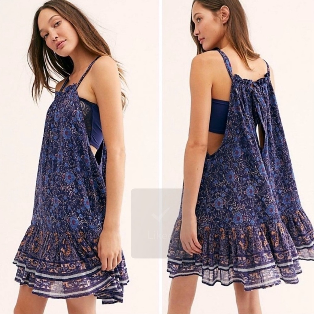 Free People Swing Romantic Boho Floral Dress